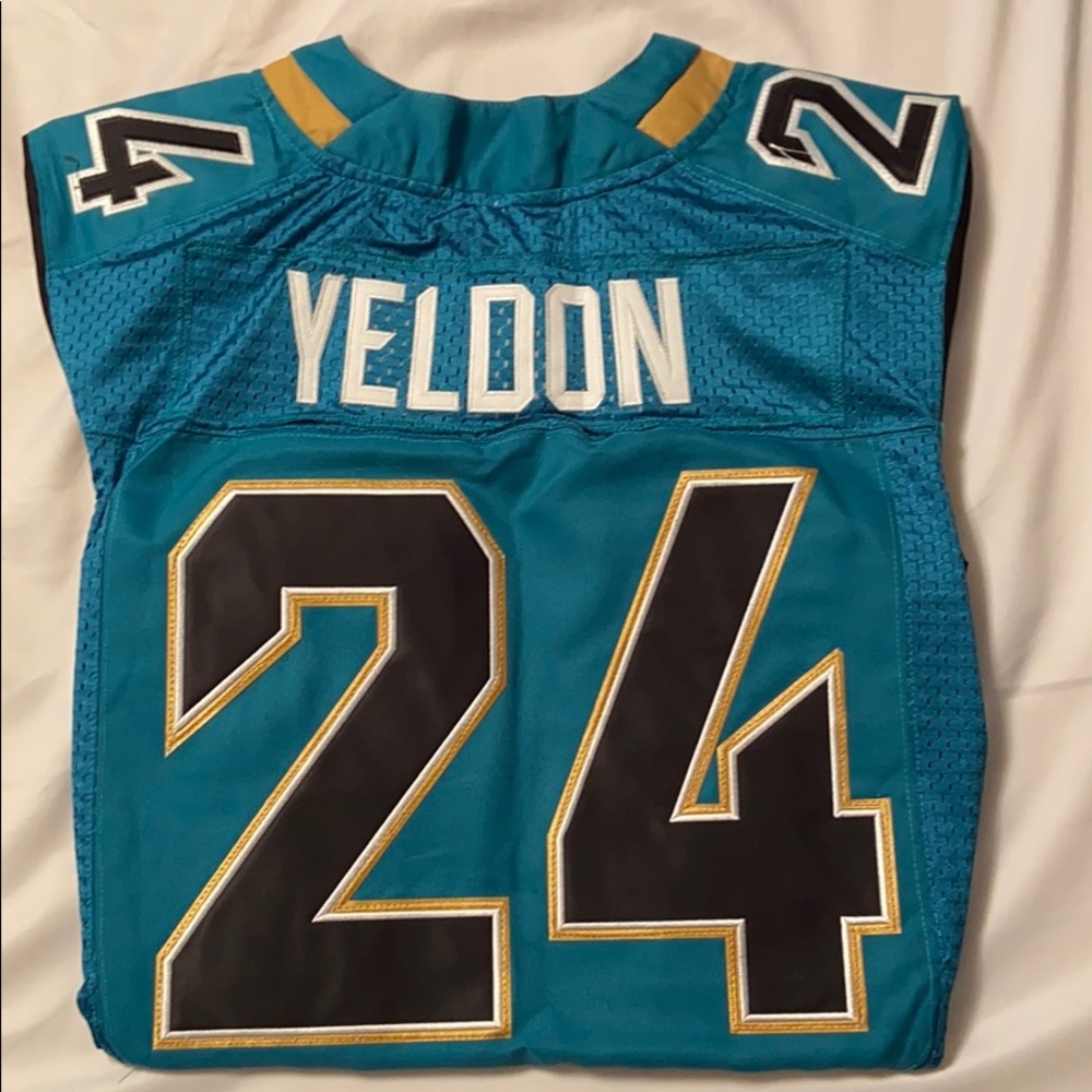 TJ Yeldon #24 Jacksonville Jaguars Jersey